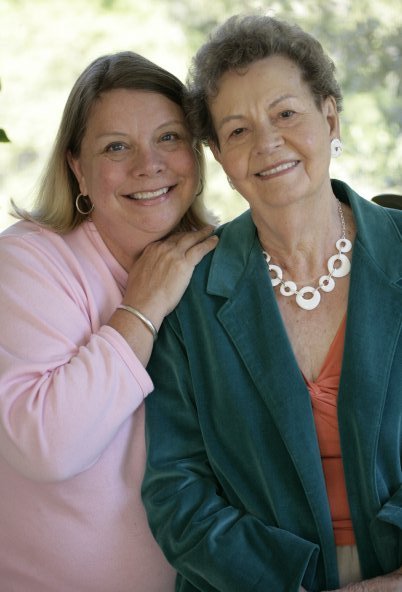 Louise's niece Sharon & Louise's sister Chloe